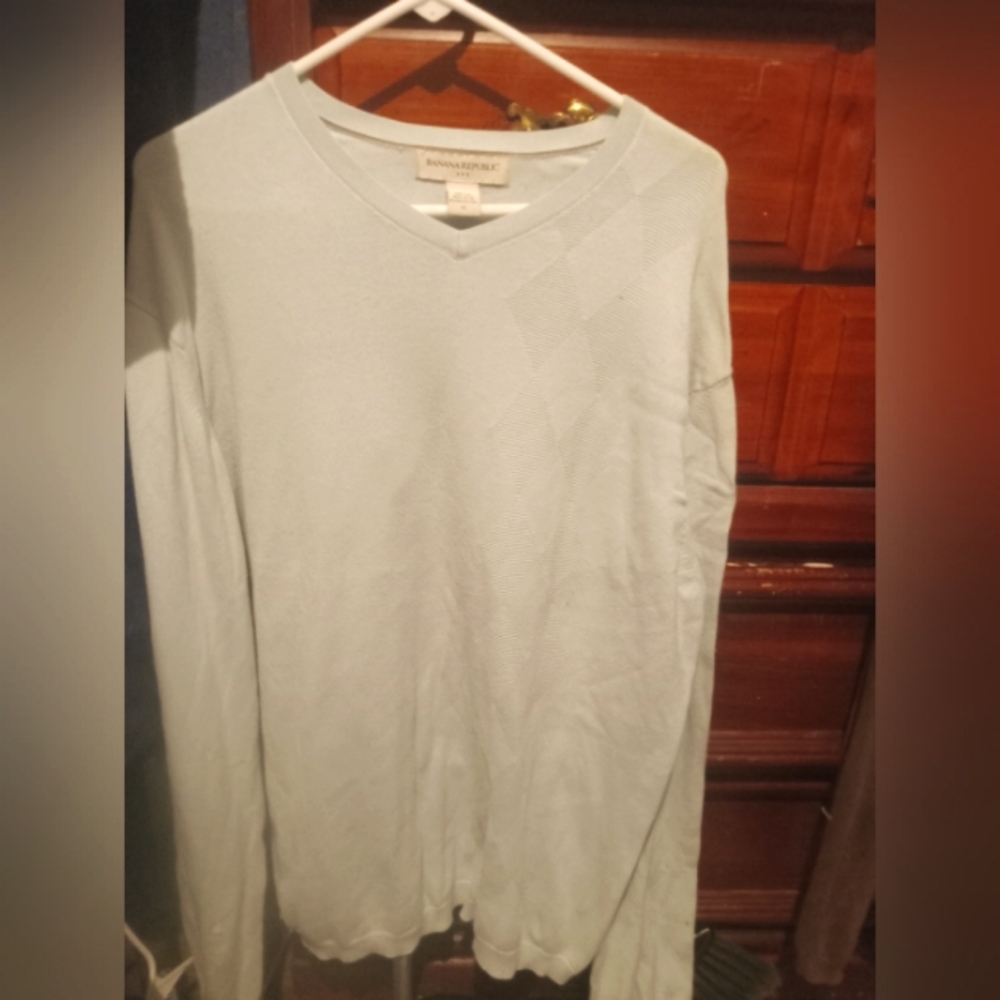 Banana  Republic  sweater xl baby Blue